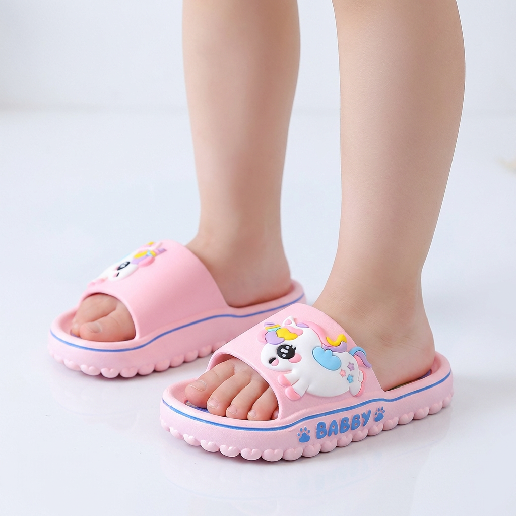 Cute Cartoon Summer Slippers – Soft & Anti-Slip