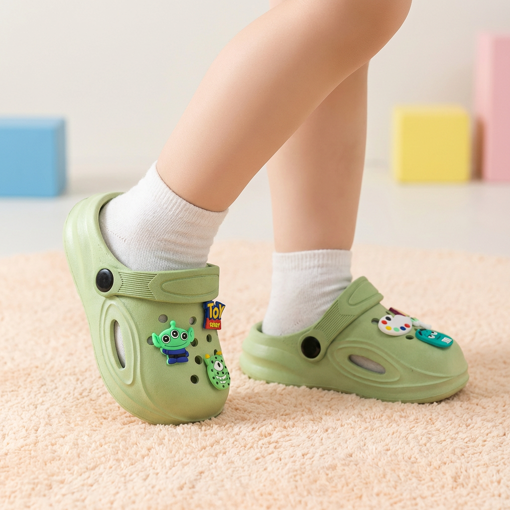 Space Rubber Jelly Clogs for Children (Ages 1-6)