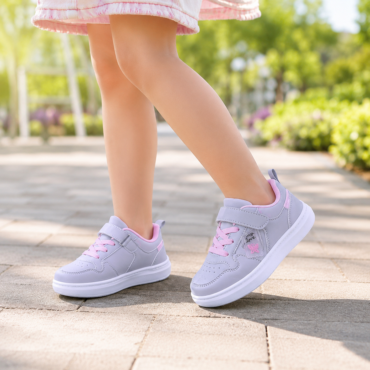 Butterfly Casual Shoes – Light & Fashionable Ages 4-14