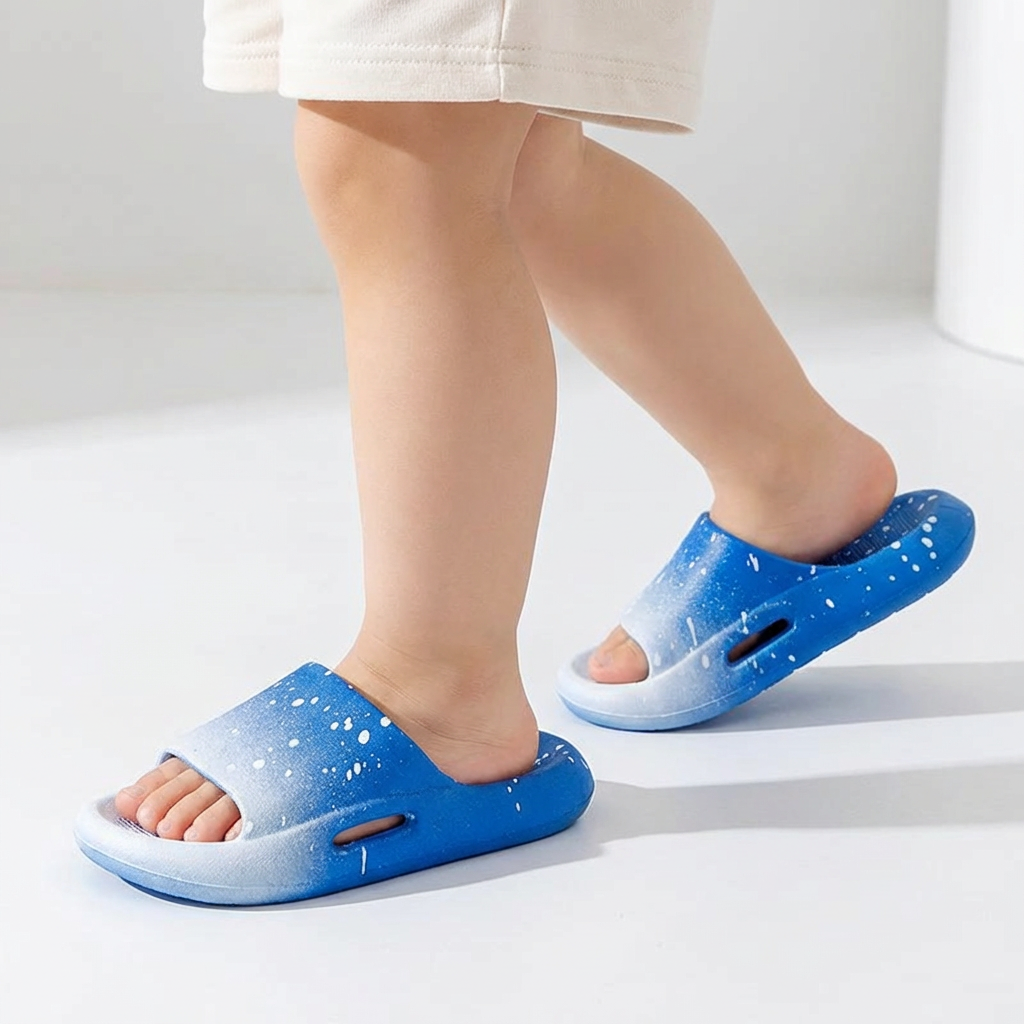 Gradient Kids Slippers for Boys and Girls (Ages 3-12)
