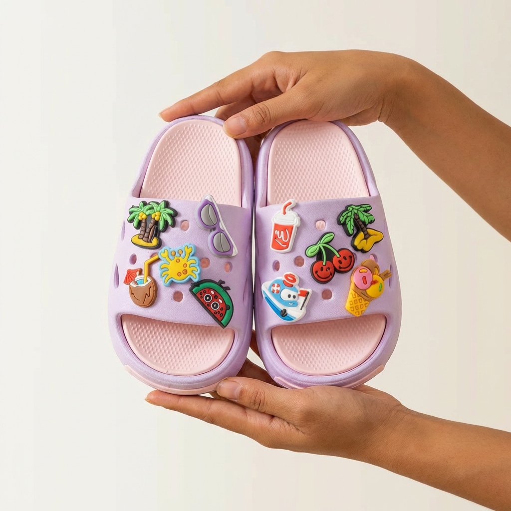 Fruit Slippers Soft-Soled and Non-Slip (Ages 2-9)