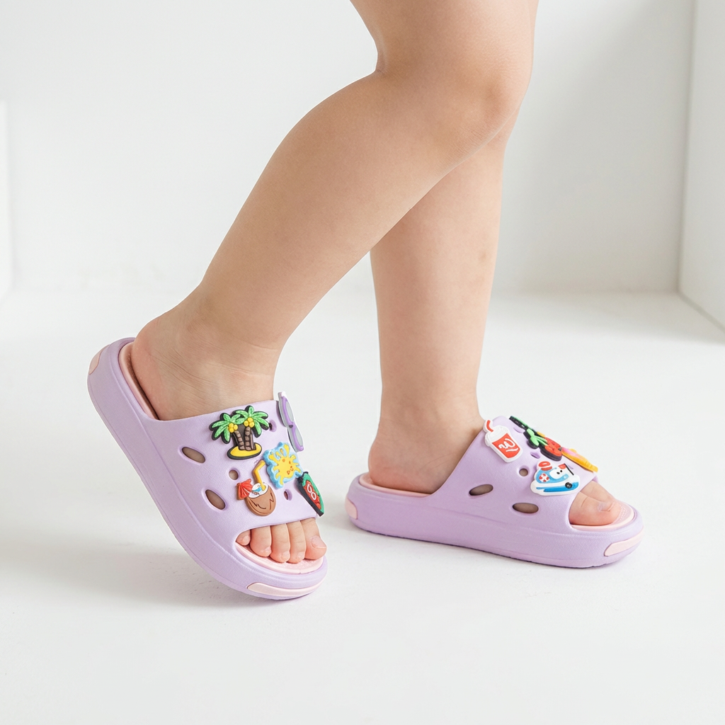 Fruit Slippers Soft-Soled and Non-Slip (Ages 2-9)