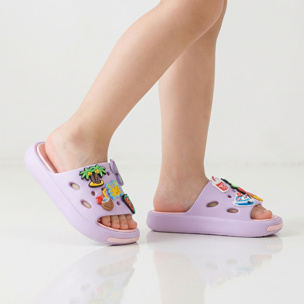 Fruit Slippers Soft-Soled and Non-Slip (Ages 2-9)