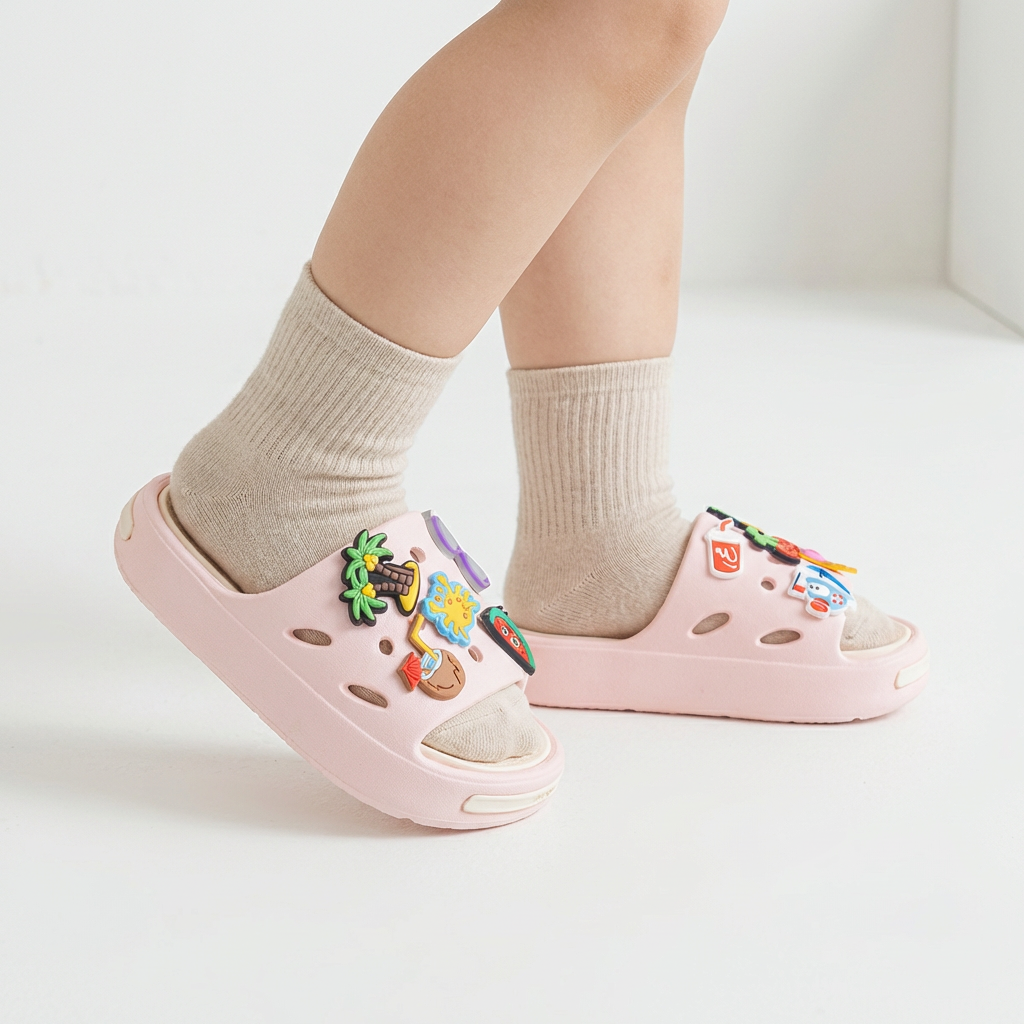Fruit Slippers Soft-Soled and Non-Slip (Ages 2-9)