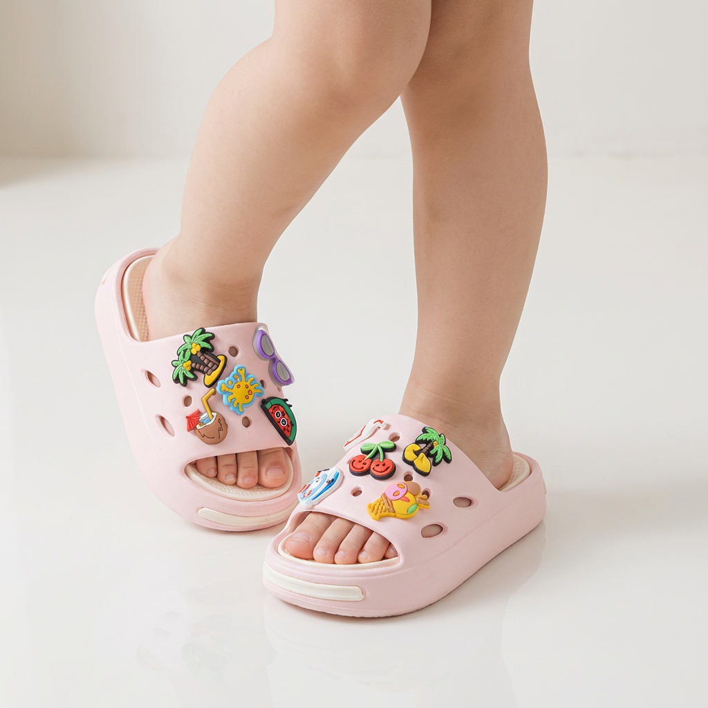 Fruit Slippers Soft-Soled and Non-Slip (Ages 2-9)