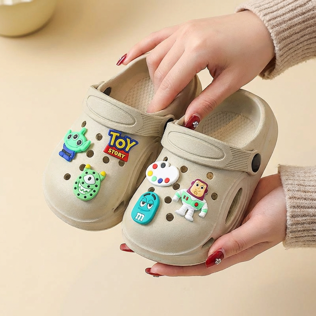 Space Rubber Jelly Clogs for Children (Ages 1-6)