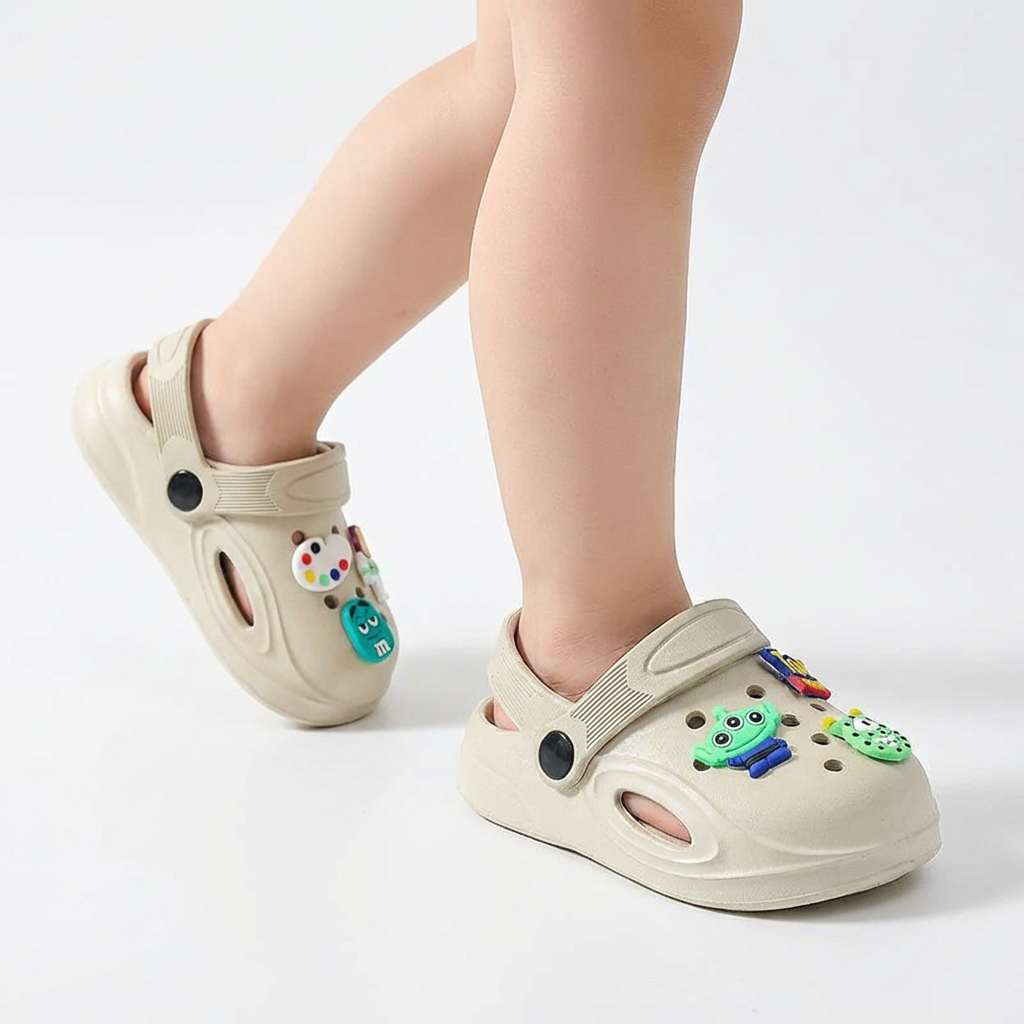 Space Rubber Jelly Clogs for Children (Ages 1-6)