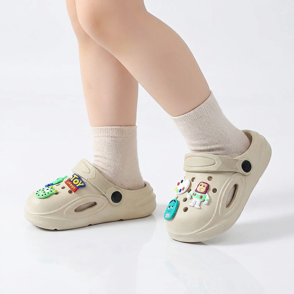 Space Rubber Jelly Clogs for Children (Ages 1-6)