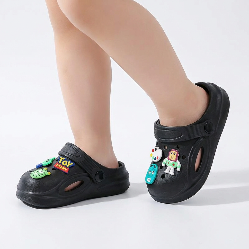 Space Rubber Jelly Clogs for Children (Ages 1-6)