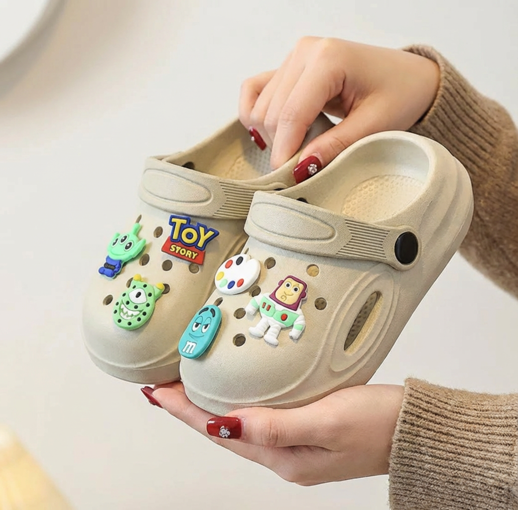 Space Rubber Jelly Clogs for Children (Ages 1-6)