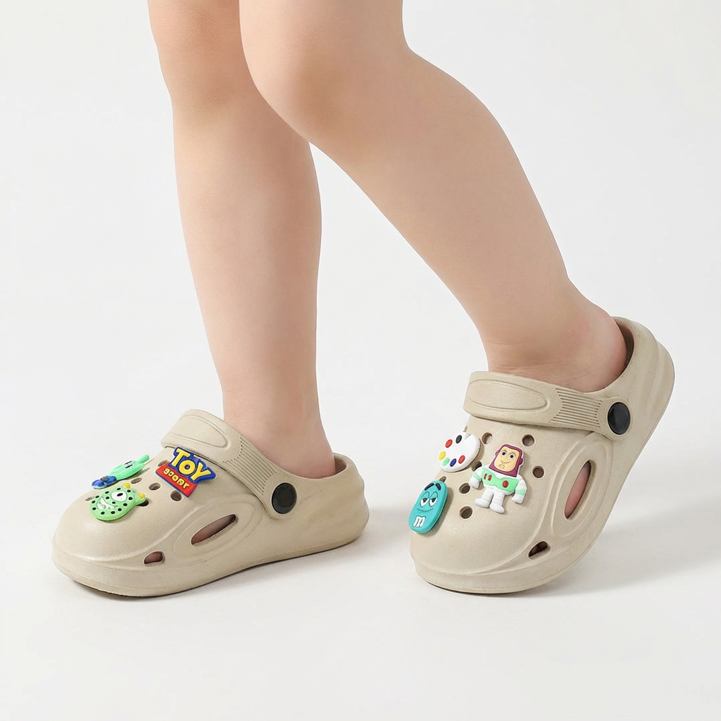 Space Rubber Jelly Clogs for Children (Ages 1-6)