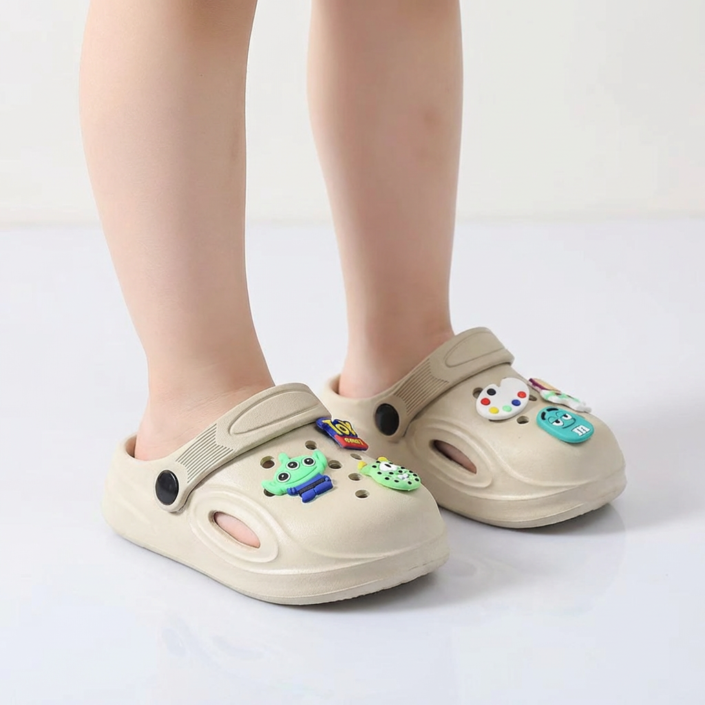 Space Rubber Jelly Clogs for Children (Ages 1-6)