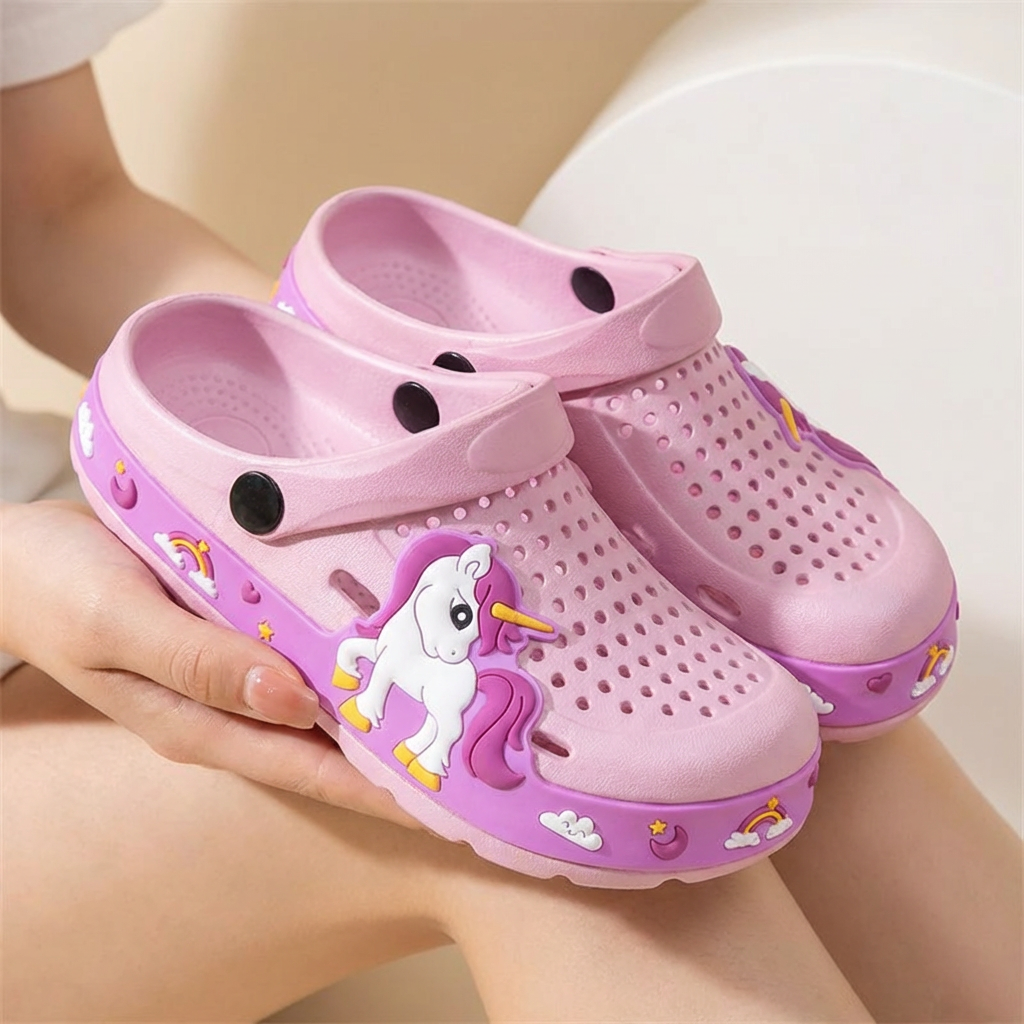 Rubber Jelly Clogs for Children (Ages 2-12)