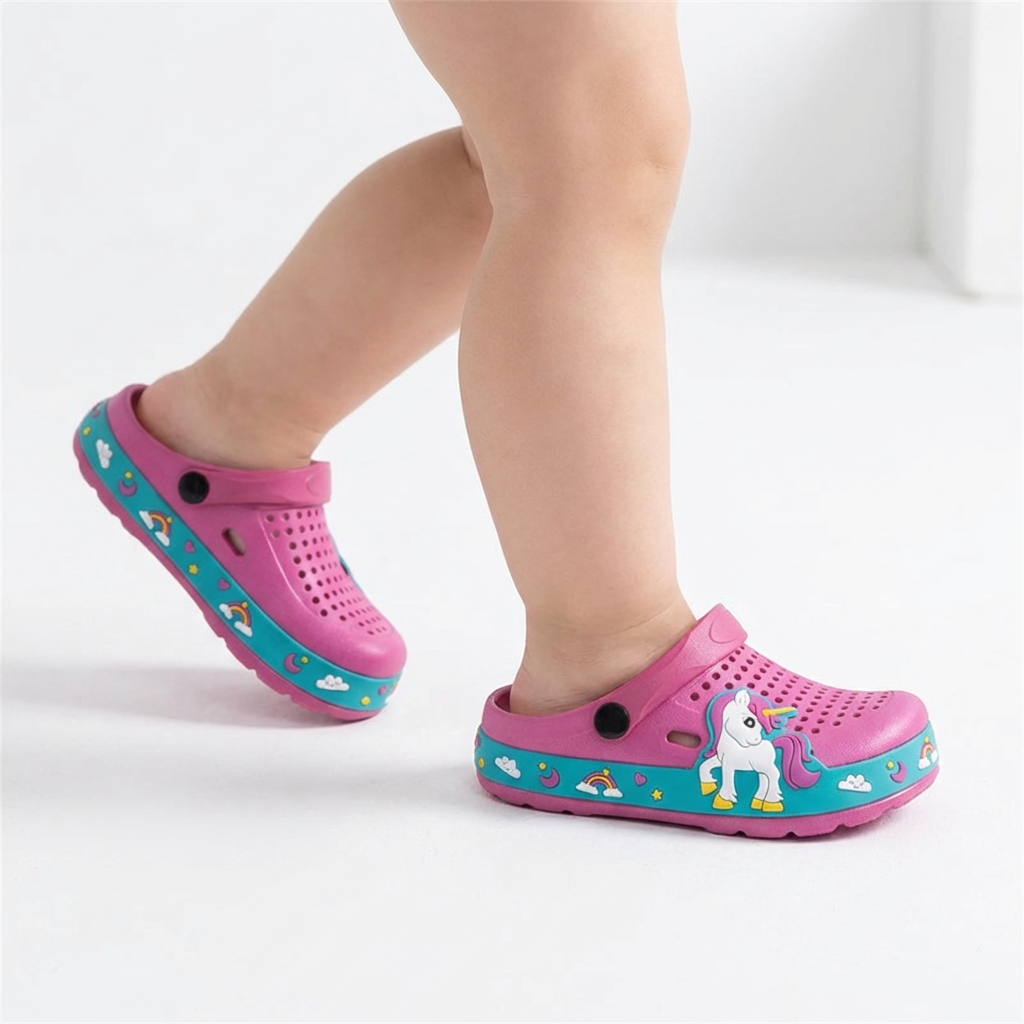 Rubber Jelly Clogs for Children (Ages 2-12)