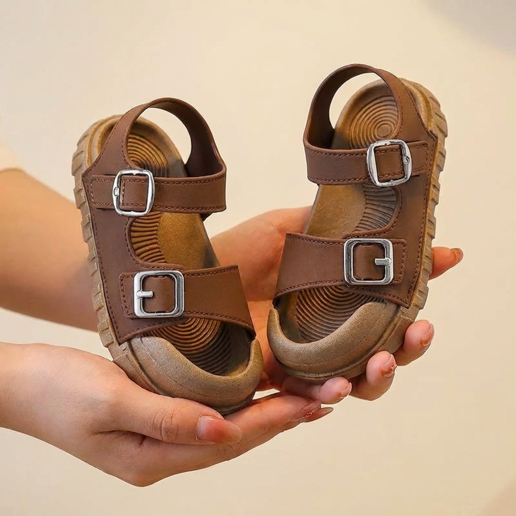 Children's Sandals with Toe Protection, Ages 1–10 Years