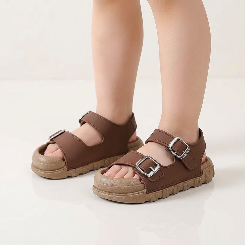 Children's Sandals with Toe Protection, Ages 1–10 Years