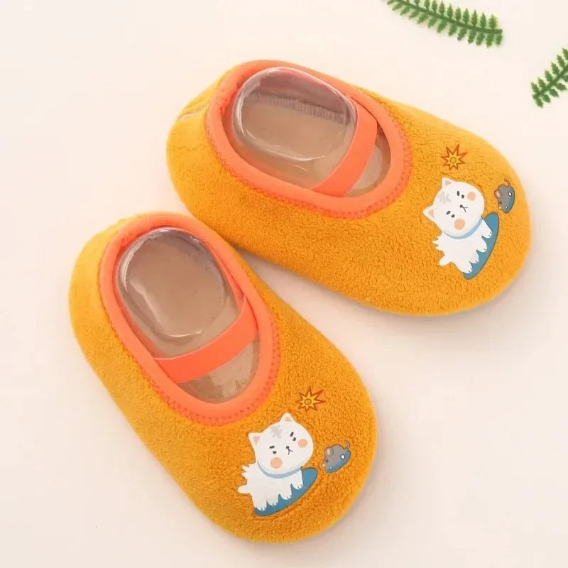 Infant Floor Slippers – Soft and Safe (0-18 Months)