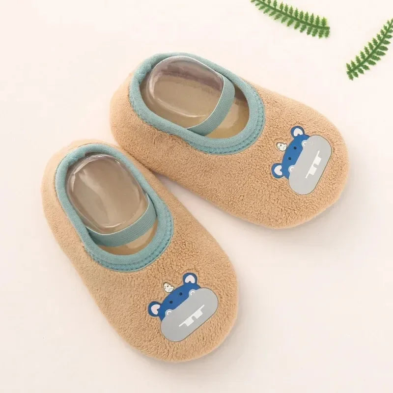 Infant Floor Slippers – Soft and Safe (0-18 Months)