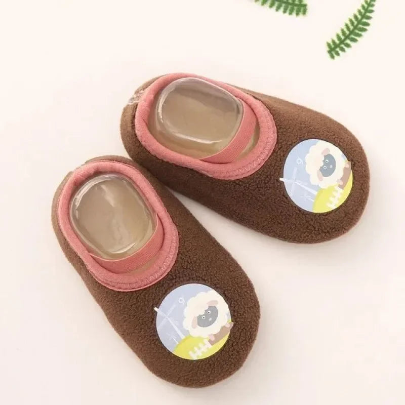 Infant Floor Slippers – Soft and Safe (0-18 Months)