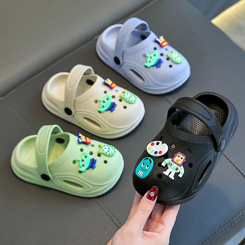Space Rubber Jelly Clogs for Children (Ages 1-6)