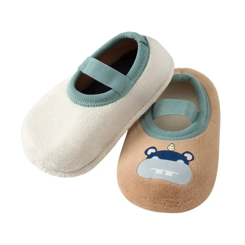 Infant Floor Slippers – Soft and Safe (0-18 Months)