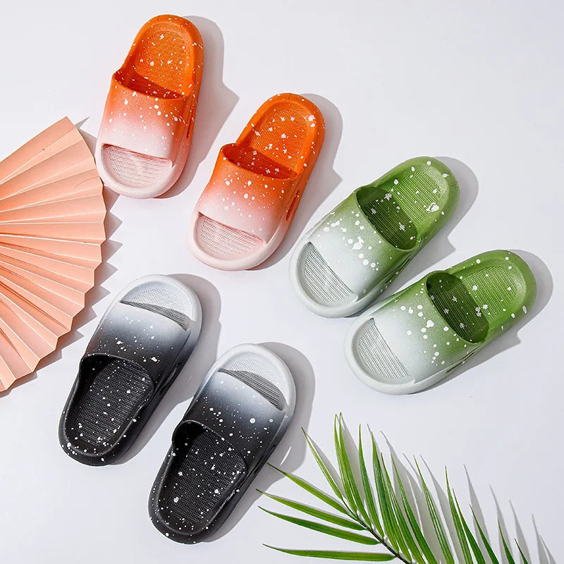 Gradient Kids Slippers for Boys and Girls (Ages 3-12)