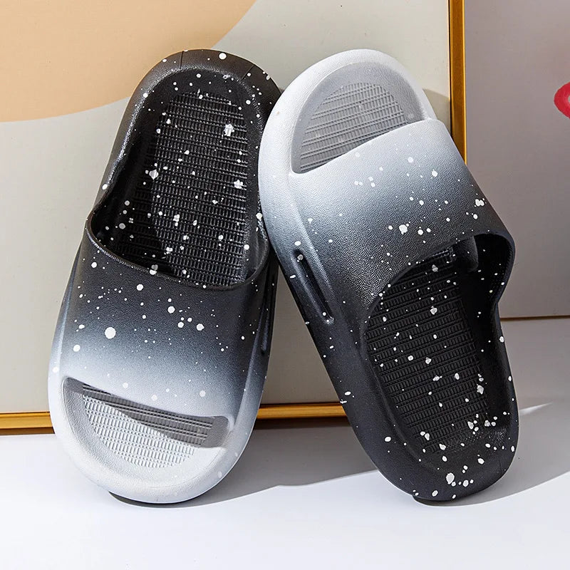 Gradient Kids Slippers for Boys and Girls (Ages 3-12)