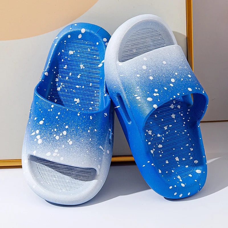 Gradient Kids Slippers for Boys and Girls (Ages 3-12)