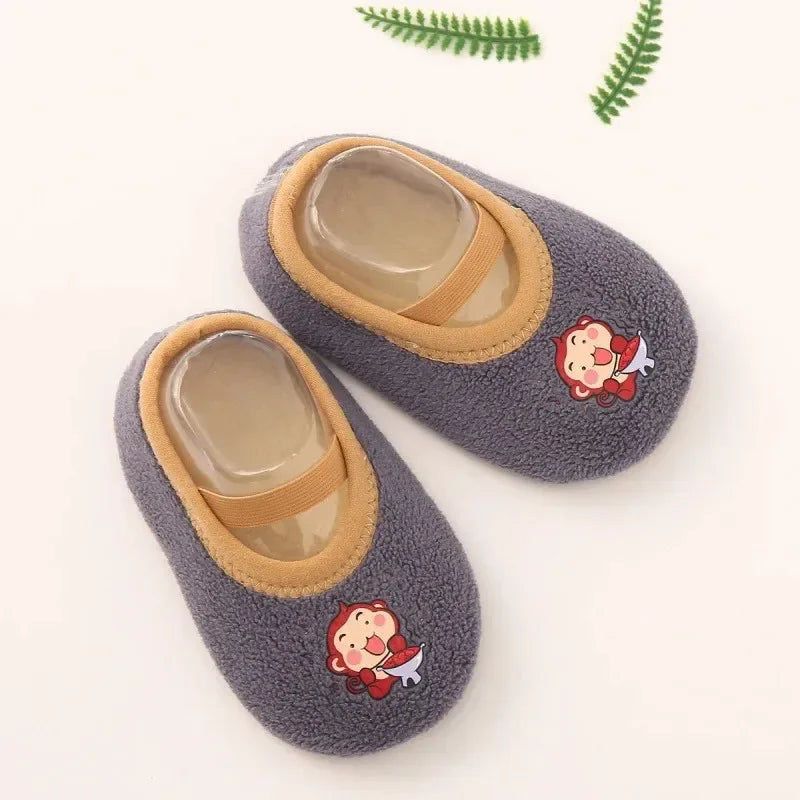 Infant Floor Slippers – Soft and Safe (0-18 Months)