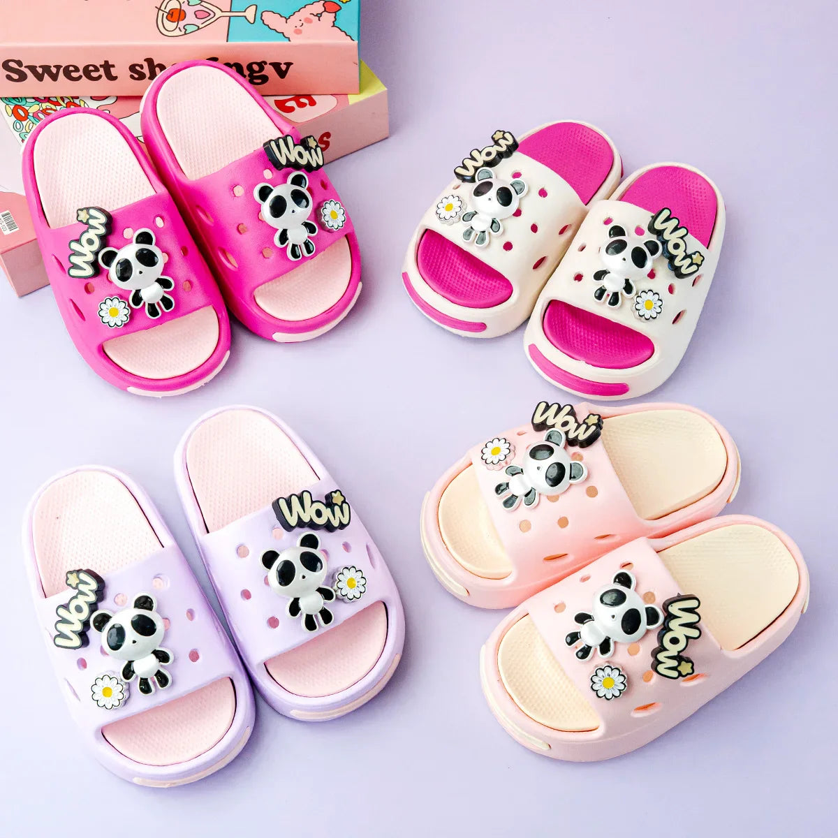 Wow Slippers Soft-Soled and Non-Slip (Ages 2-9)