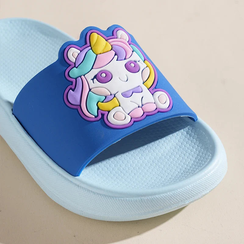 Dreamy Unicorn Toddler Slippers for Ages 1-6
