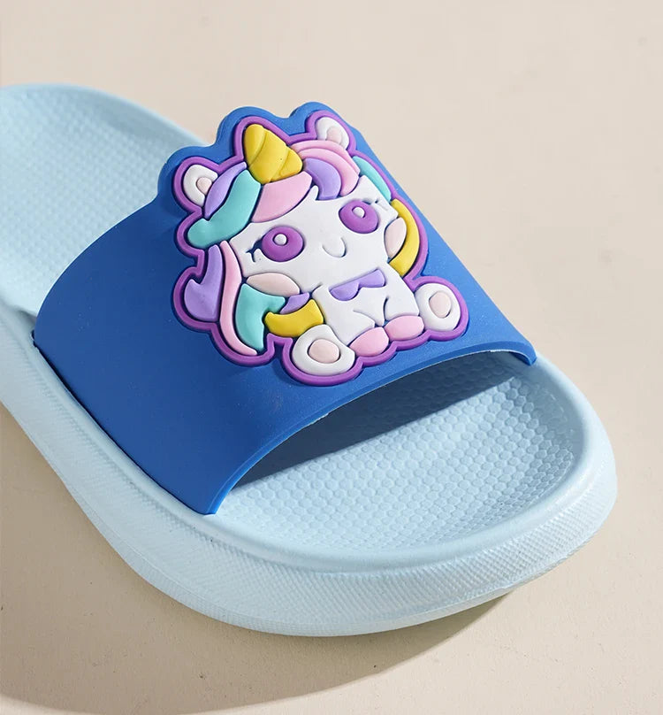 Dreamy Unicorn Toddler Slippers for Ages 1-6