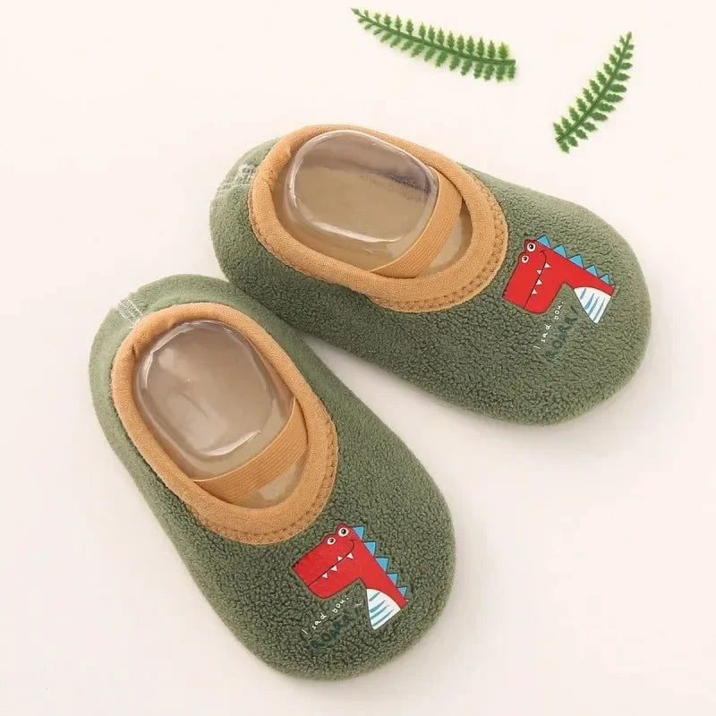 Infant Floor Slippers – Soft and Safe (0-18 Months)