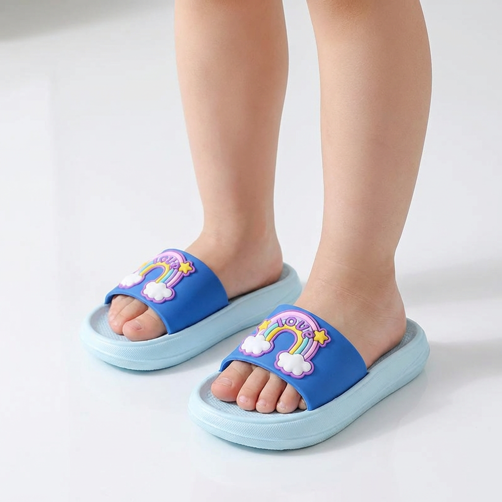 Dreamy Unicorn Toddler Slippers for Ages 1-6