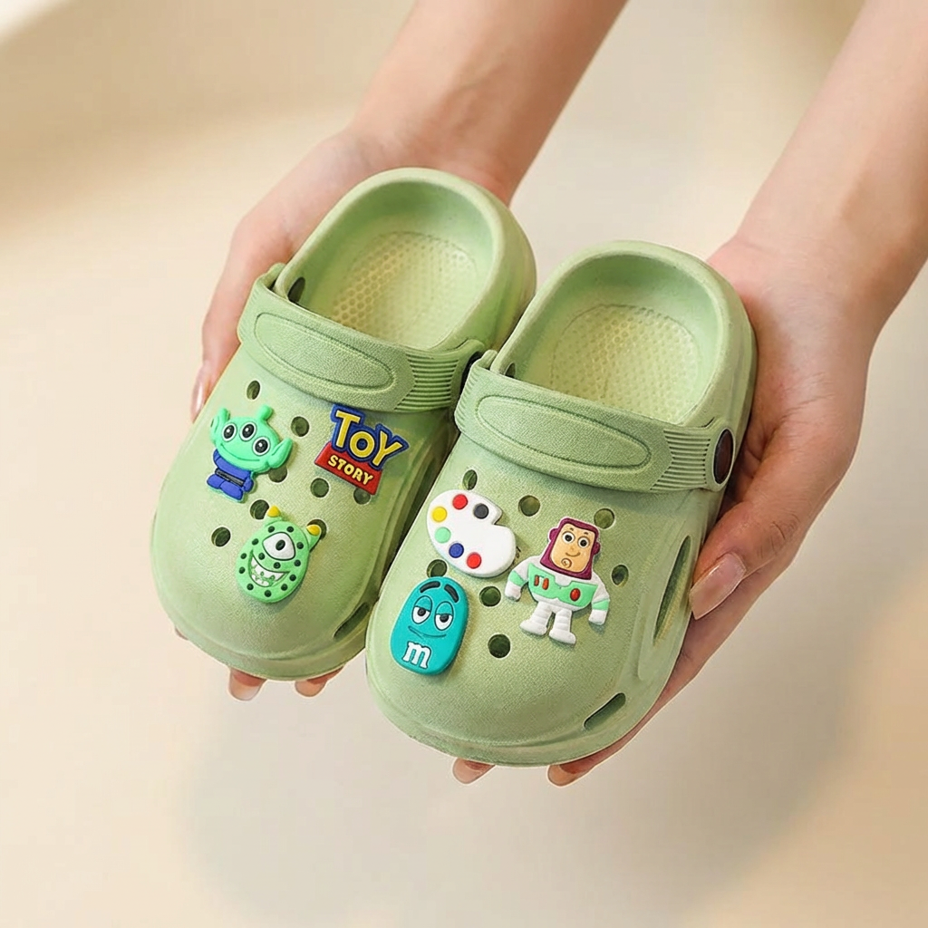 Space Rubber Jelly Clogs for Children (Ages 1-6)