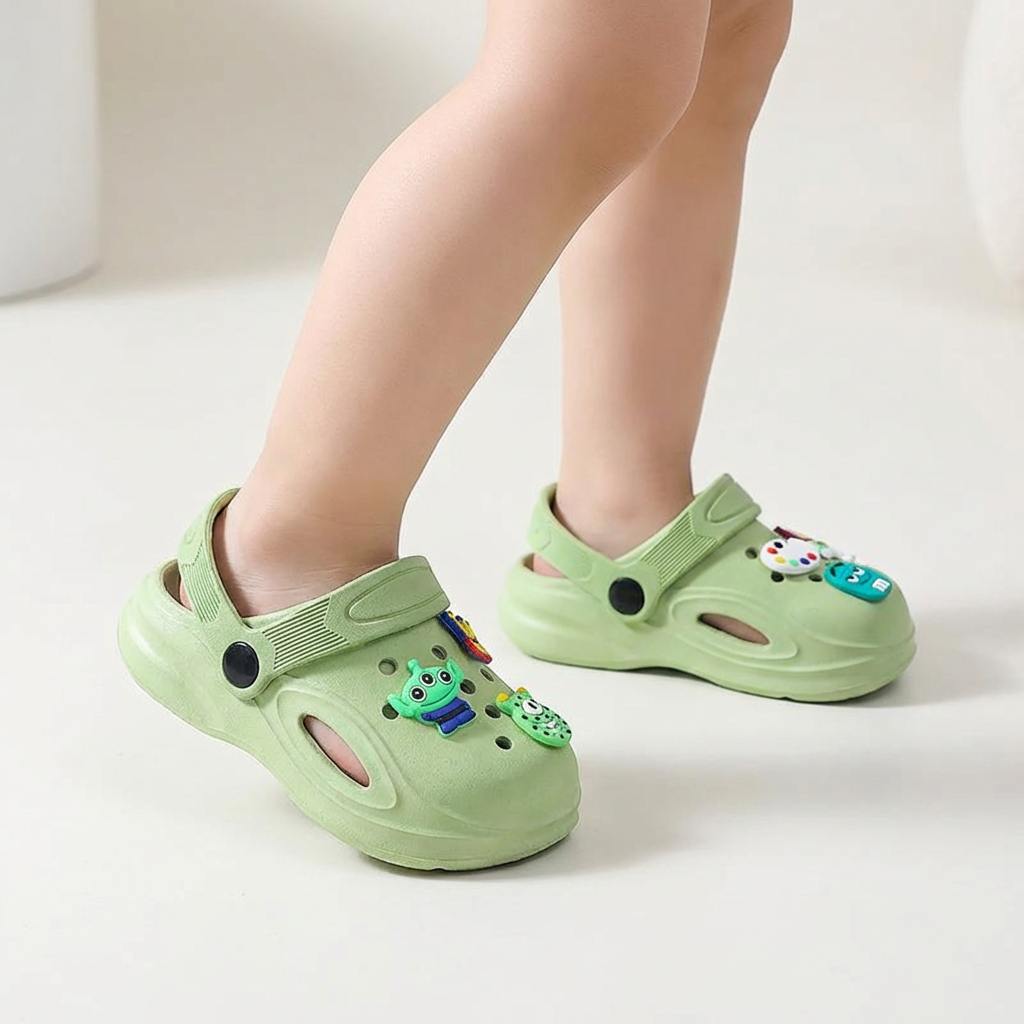 Space Rubber Jelly Clogs for Children (Ages 1-6)