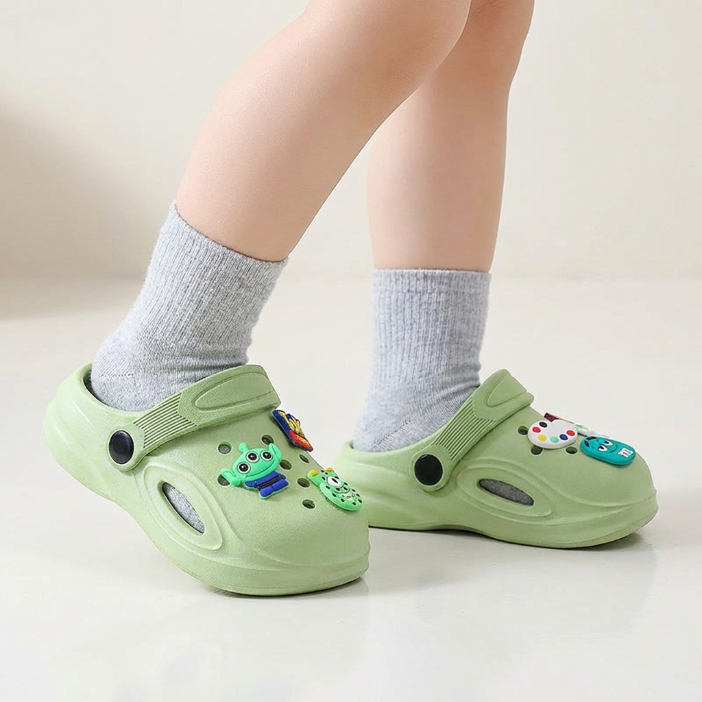 Space Rubber Jelly Clogs for Children (Ages 1-6)