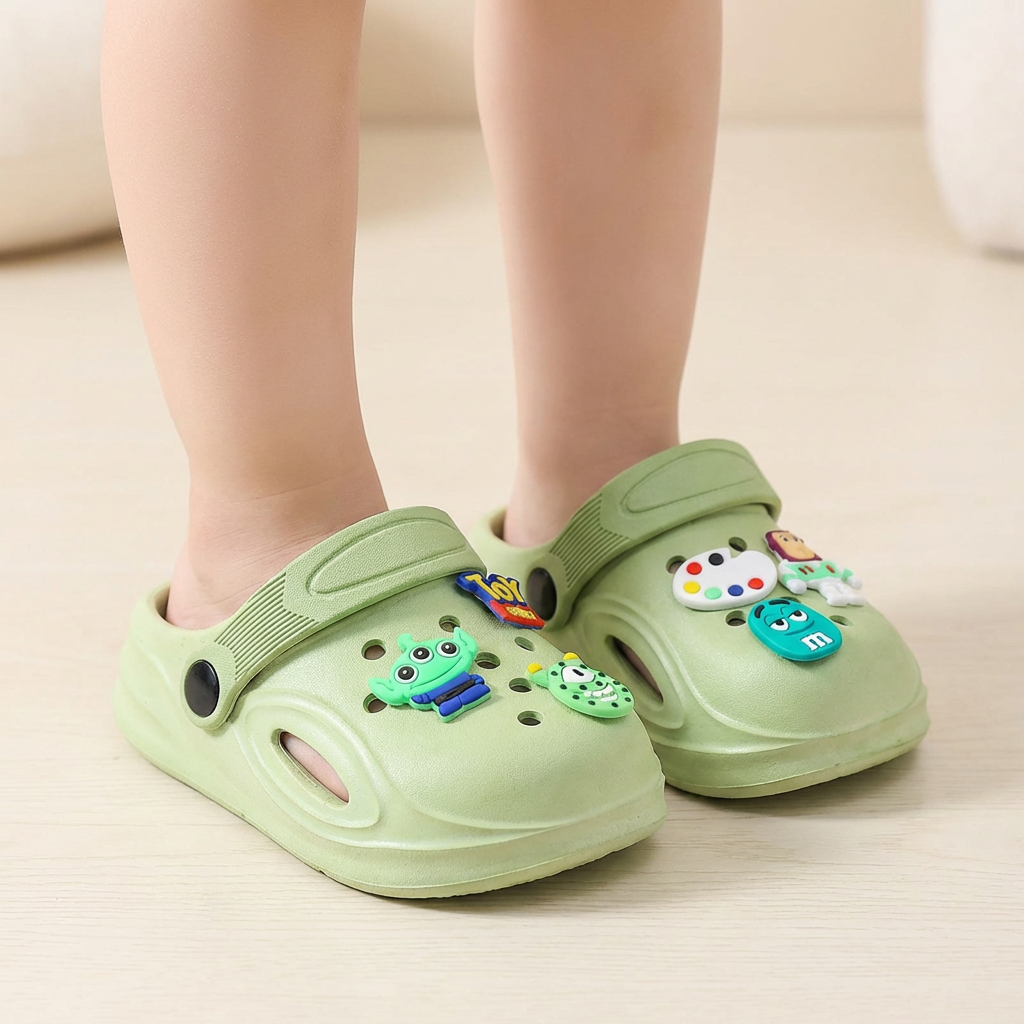 Space Rubber Jelly Clogs for Children (Ages 1-6)